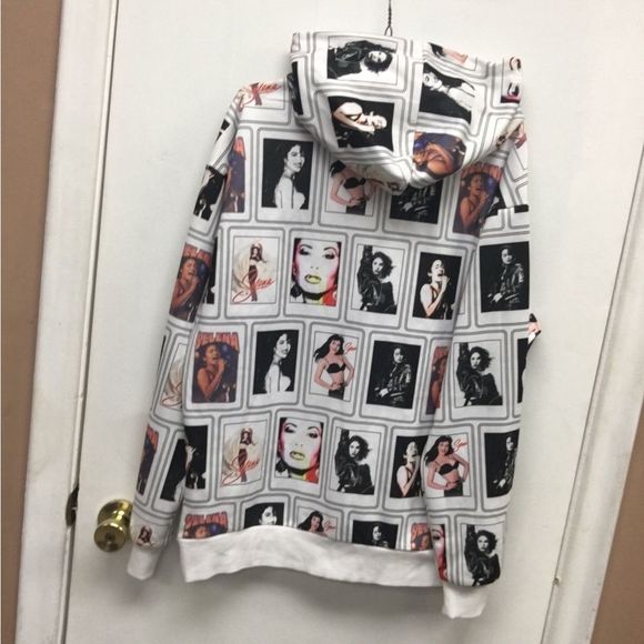 Selena AOP All Over Print Hoodie Mens size Small - Picture 11 of 11